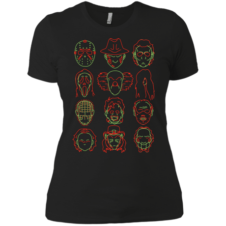 T-Shirts Black / X-Small HORROR HEADS Women's Premium T-Shirt