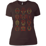 T-Shirts Dark Chocolate / X-Small HORROR HEADS Women's Premium T-Shirt