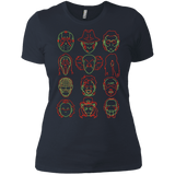T-Shirts Indigo / X-Small HORROR HEADS Women's Premium T-Shirt