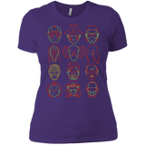 T-Shirts Purple Rush/ / X-Small HORROR HEADS Women's Premium T-Shirt