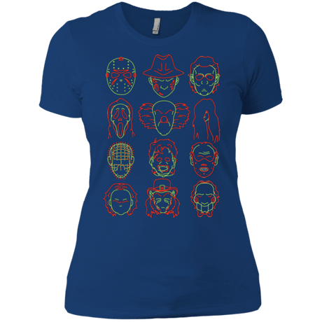 T-Shirts Royal / X-Small HORROR HEADS Women's Premium T-Shirt