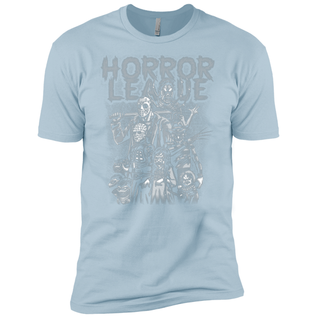 T-Shirts Light Blue / YXS Horror League Boys Premium T-Shirt