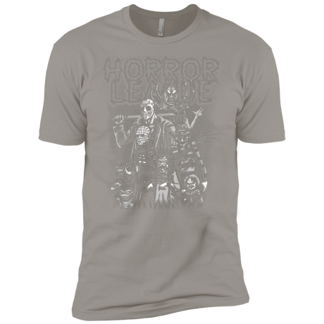 T-Shirts Light Grey / YXS Horror League Boys Premium T-Shirt