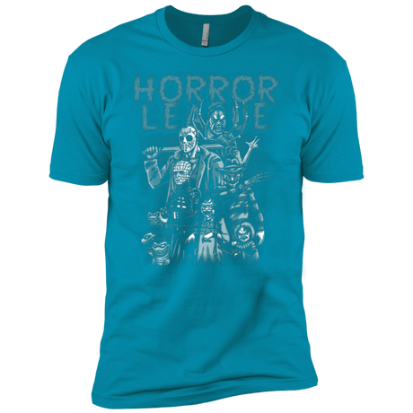 T-Shirts Turquoise / YXS Horror League Boys Premium T-Shirt
