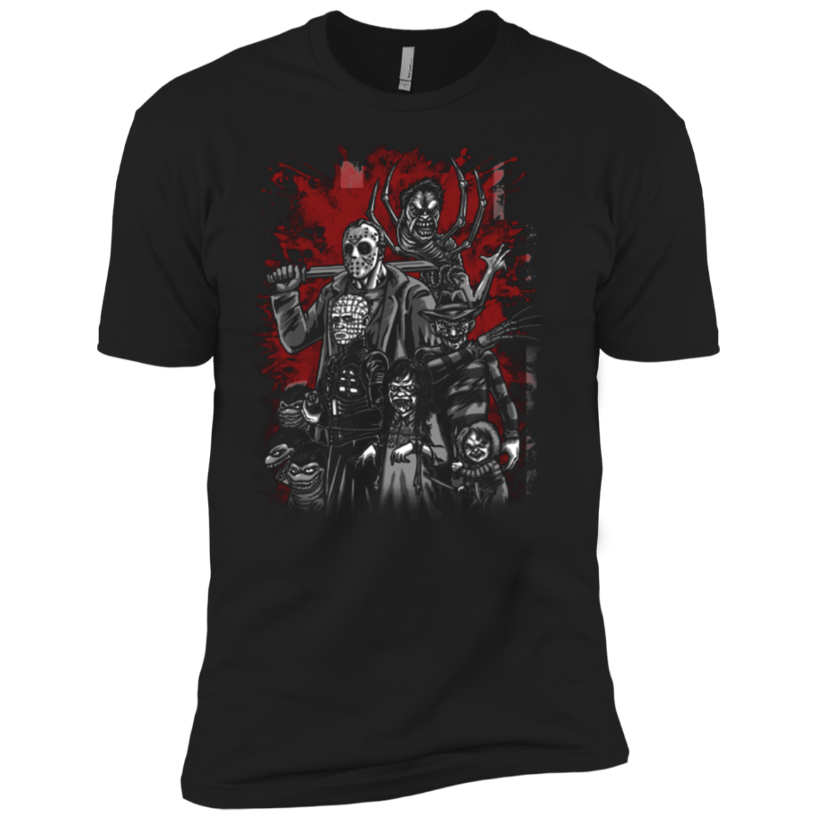 T-Shirts Black / YXS Horror League Color Boys Premium T-Shirt