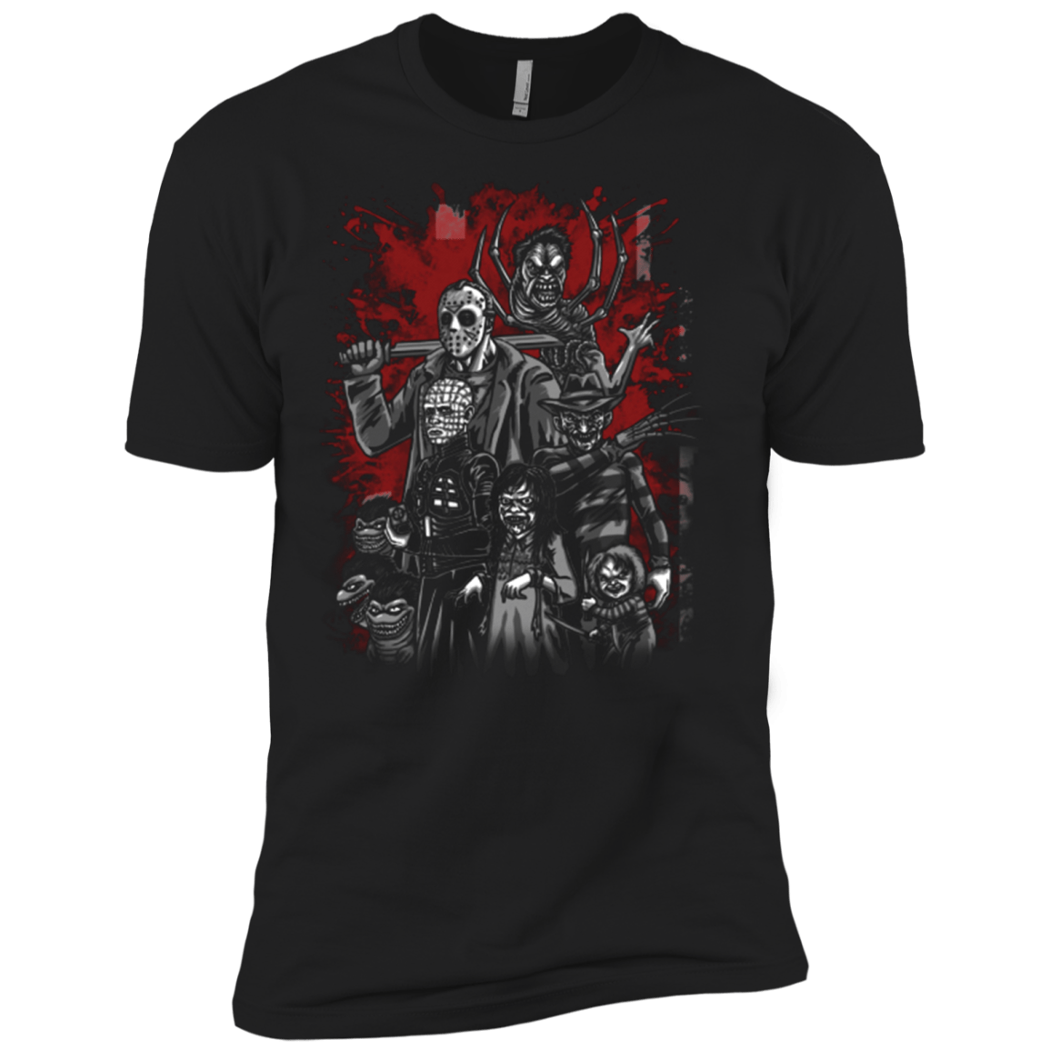 T-Shirts Black / X-Small Horror League Color Men's Premium T-Shirt