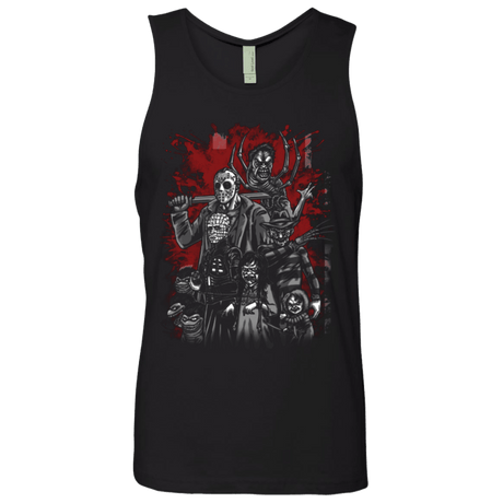 T-Shirts Black / Small Horror League Color Men's Premium Tank Top