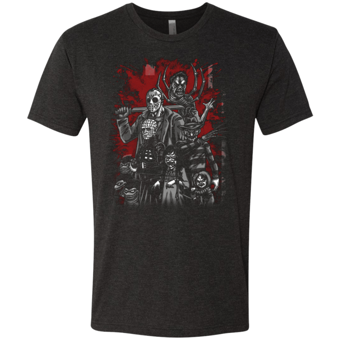 T-Shirts Vintage Black / Small Horror League Color Men's Triblend T-Shirt