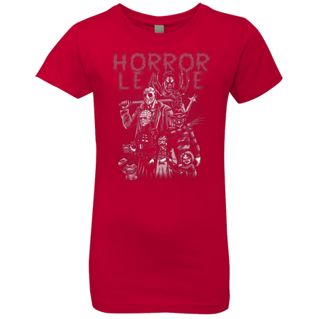 T-Shirts Red / YXS Horror League Girls Premium T-Shirt