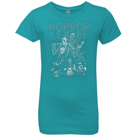 T-Shirts Tahiti Blue / YXS Horror League Girls Premium T-Shirt