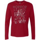 T-Shirts Cardinal / Small Horror League Men's Premium Long Sleeve