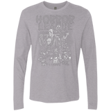 T-Shirts Heather Grey / Small Horror League Men's Premium Long Sleeve