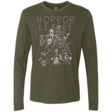 T-Shirts Military Green / Small Horror League Men's Premium Long Sleeve
