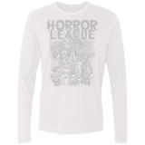 T-Shirts White / Small Horror League Men's Premium Long Sleeve