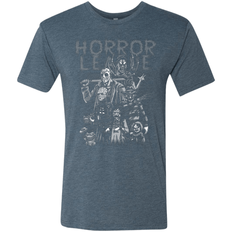 T-Shirts Indigo / Small Horror League Men's Triblend T-Shirt