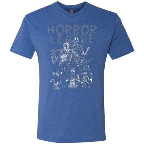 T-Shirts Vintage Royal / Small Horror League Men's Triblend T-Shirt