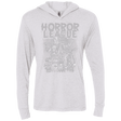 T-Shirts Heather White / X-Small Horror League Triblend Long Sleeve Hoodie Tee
