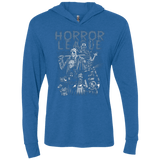 T-Shirts Vintage Royal / X-Small Horror League Triblend Long Sleeve Hoodie Tee