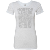 T-Shirts Heather White / Small Horror League Women's Triblend T-Shirt