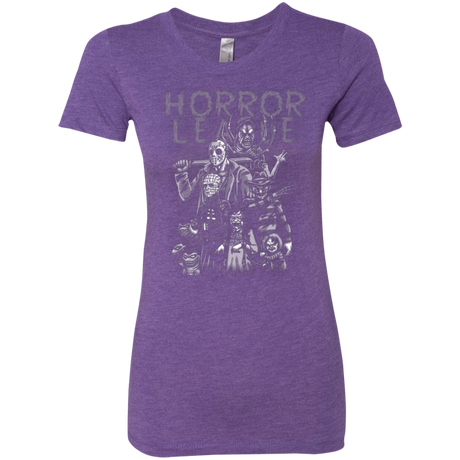 T-Shirts Purple Rush / Small Horror League Women's Triblend T-Shirt