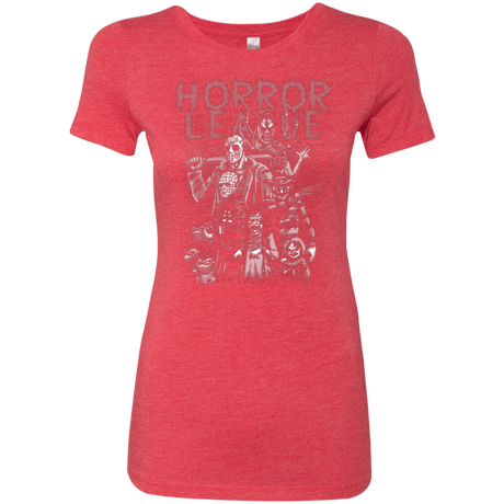 T-Shirts Vintage Red / Small Horror League Women's Triblend T-Shirt