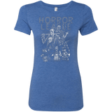T-Shirts Vintage Royal / Small Horror League Women's Triblend T-Shirt
