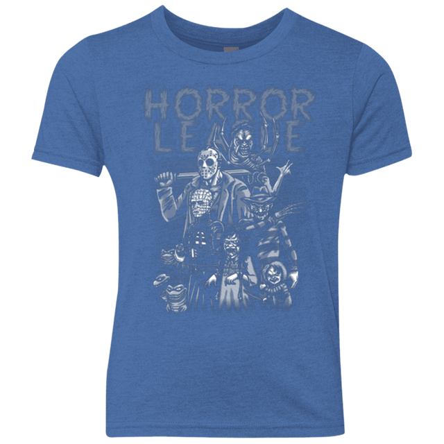T-Shirts Vintage Royal / YXS Horror League Youth Triblend T-Shirt