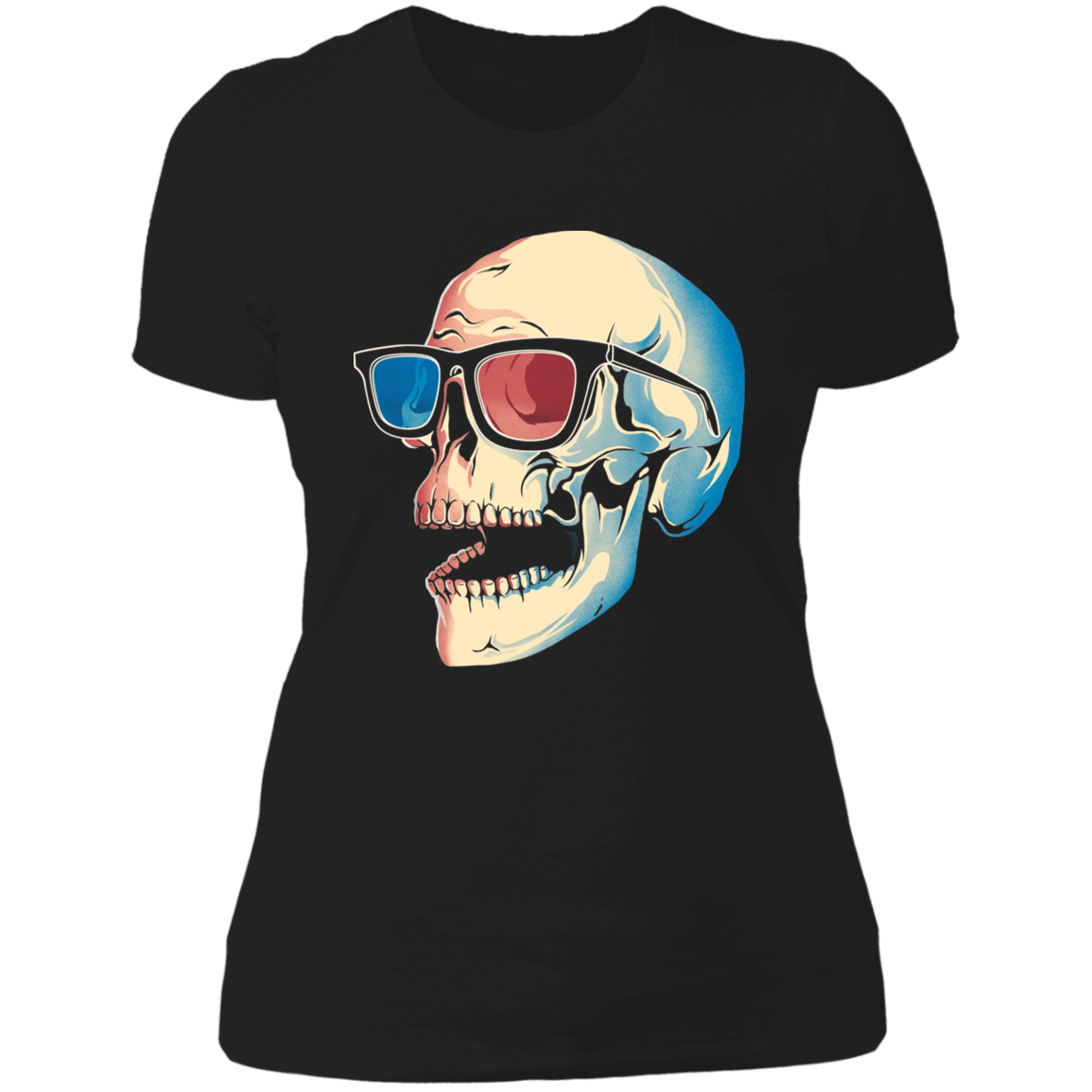 T-Shirts Black / X-Small Horror Movie 3D Women's Premium T-Shirt