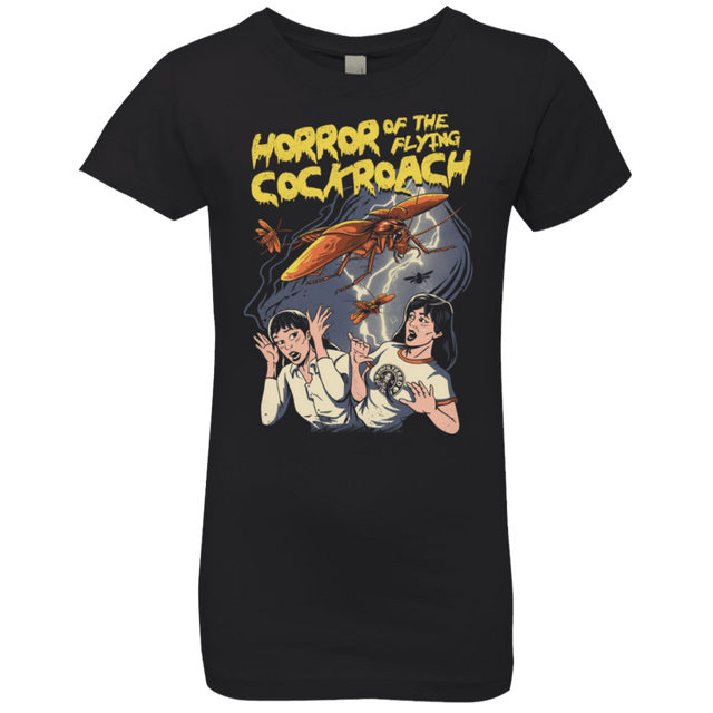 T-Shirts Black / YXS Horror of the Flying Cockroach Girls Premium T-Shirt
