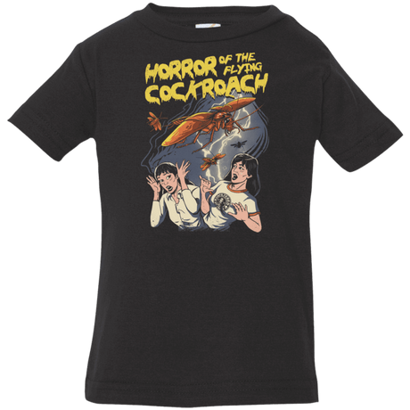 T-Shirts Black / 6 Months Horror of the Flying Cockroach Infant Premium T-Shirt