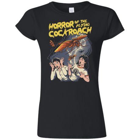 T-Shirts Black / S Horror of the Flying Cockroach Junior Slimmer-Fit T-Shirt