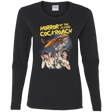 T-Shirts Black / S Horror of the Flying Cockroach Women's Long Sleeve T-Shirt