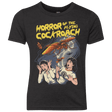 T-Shirts Vintage Black / YXS Horror of the Flying Cockroach Youth Triblend T-Shirt