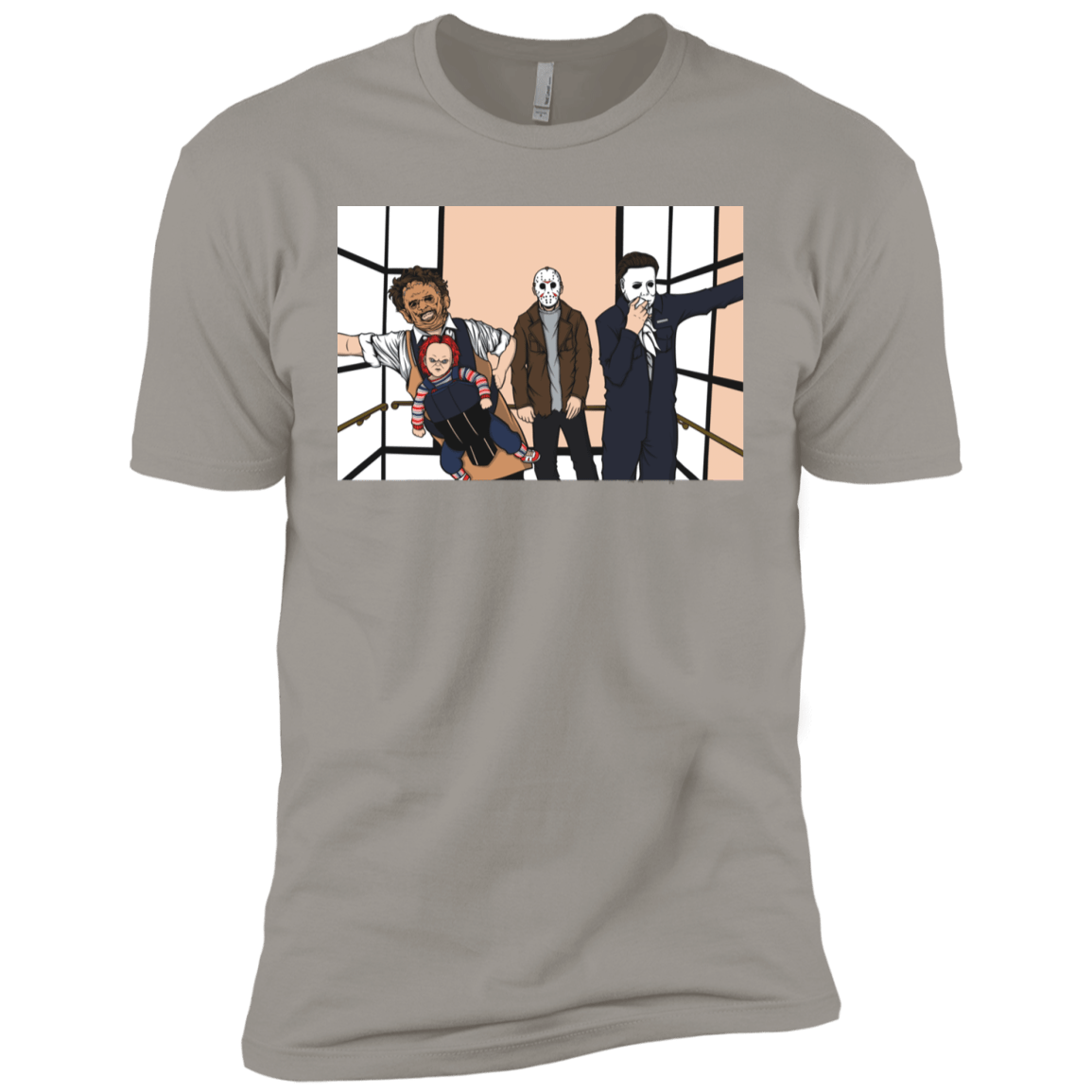 T-Shirts Light Grey / YXS Horror Pack Boys Premium T-Shirt