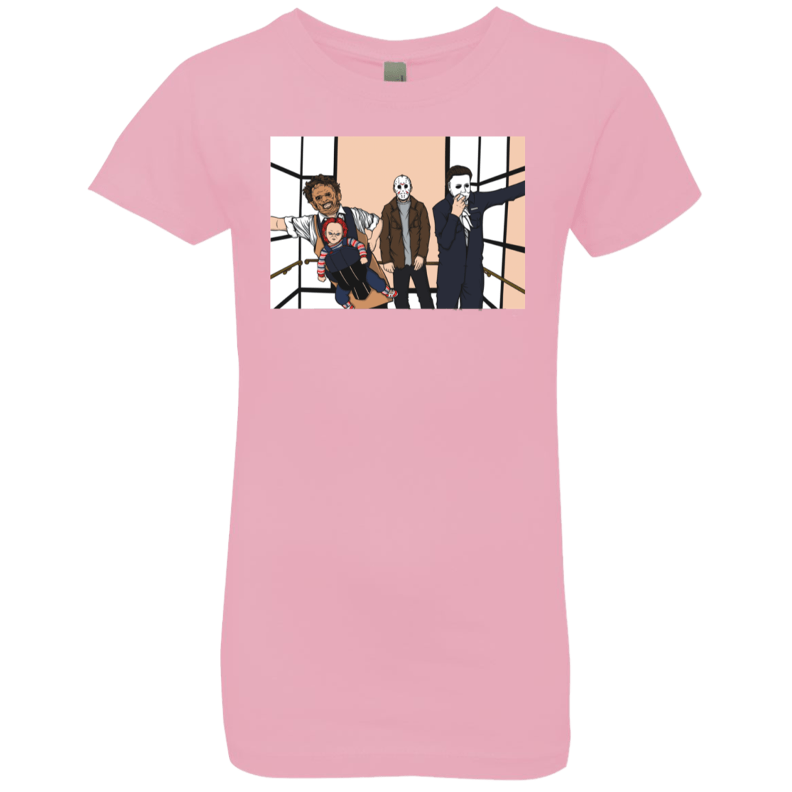 T-Shirts Light Pink / YXS Horror Pack Girls Premium T-Shirt
