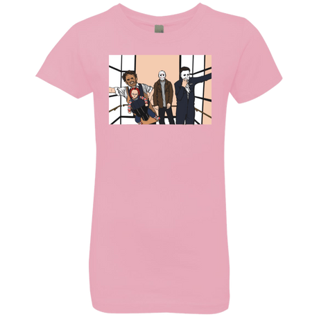 T-Shirts Light Pink / YXS Horror Pack Girls Premium T-Shirt