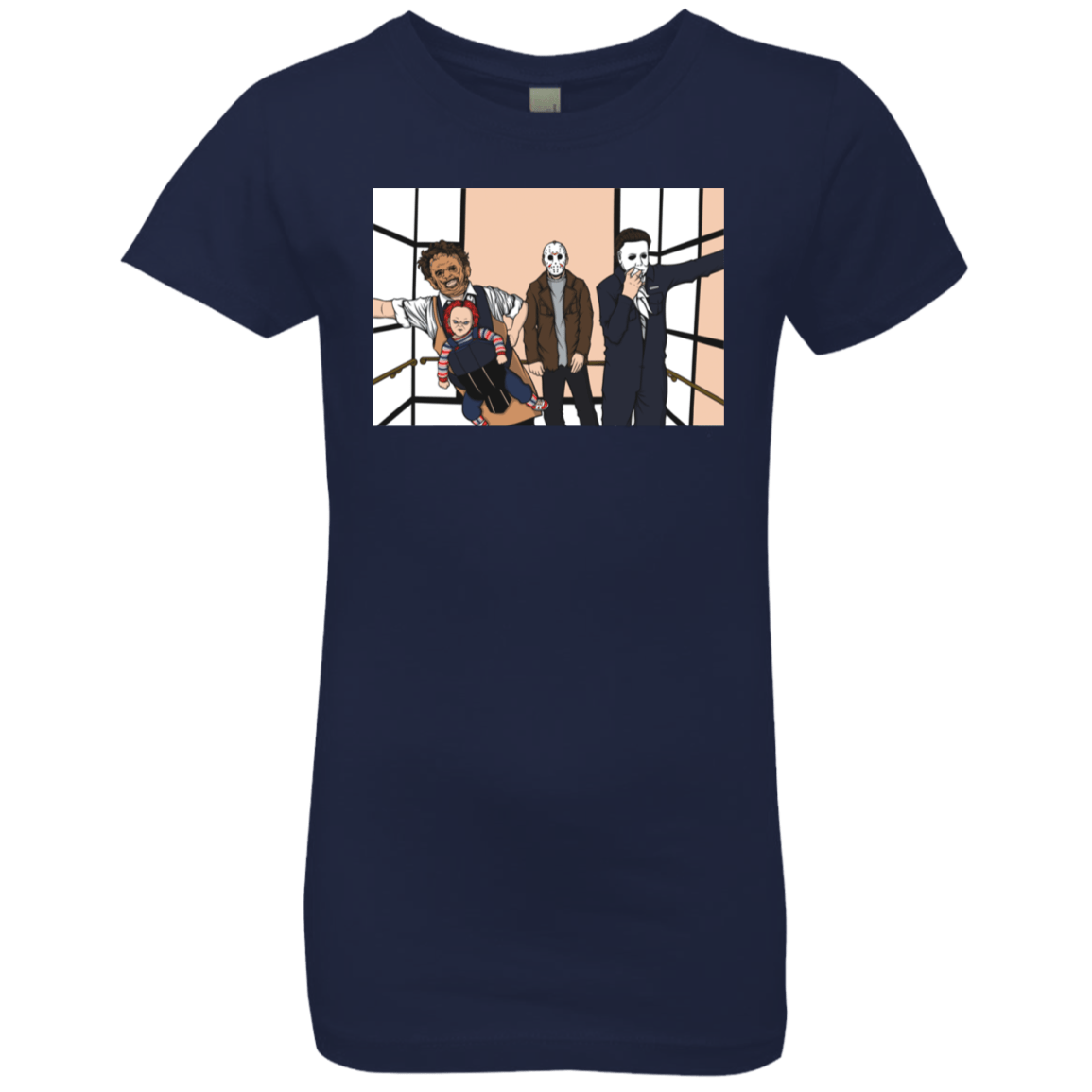 T-Shirts Midnight Navy / YXS Horror Pack Girls Premium T-Shirt