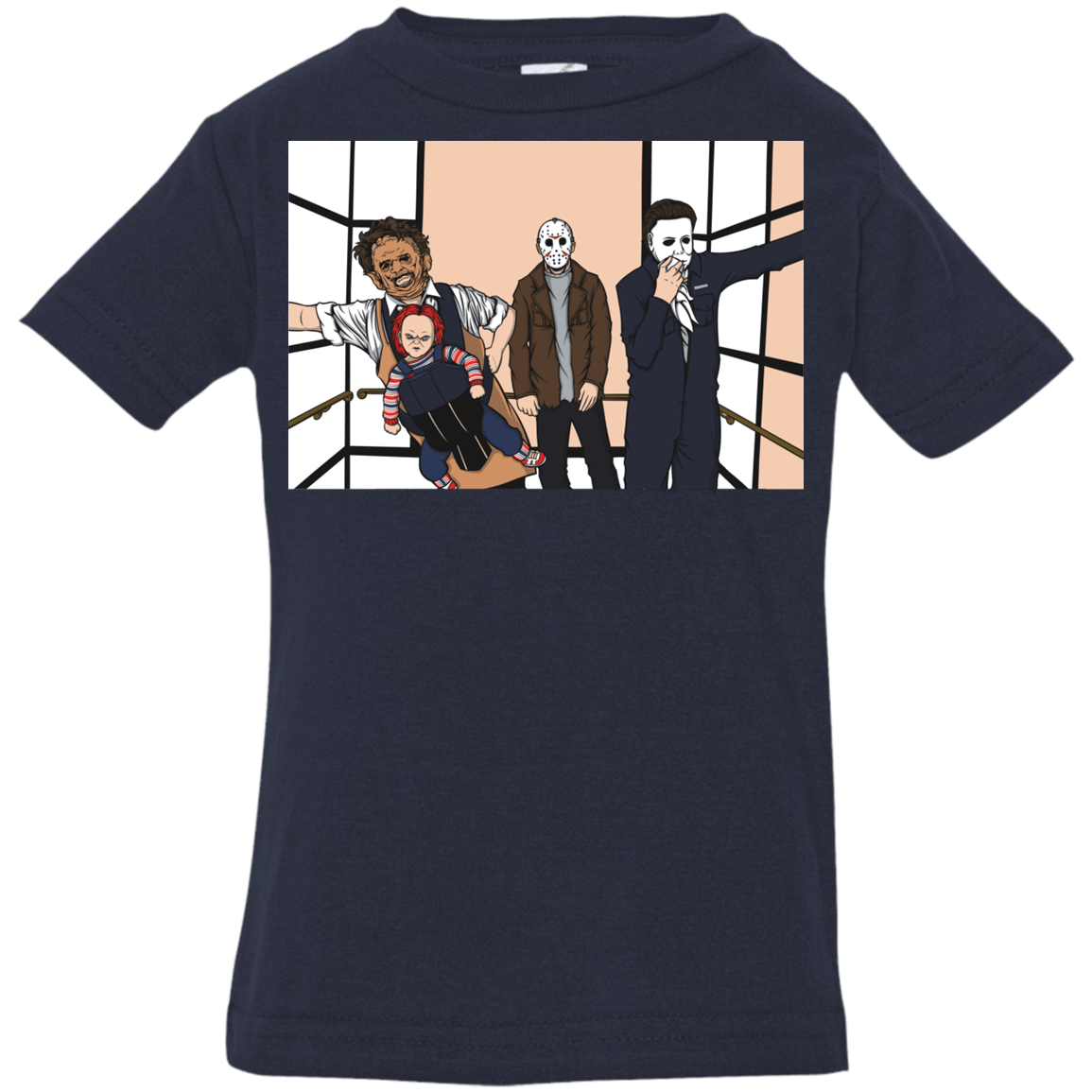 T-Shirts Navy / 6 Months Horror Pack Infant Premium T-Shirt