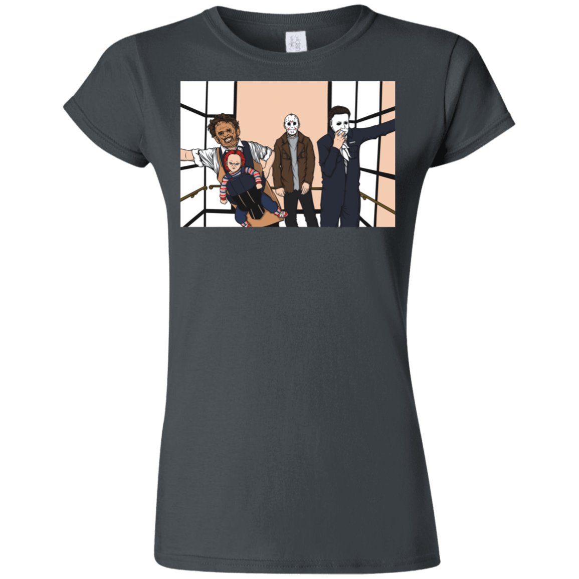 T-Shirts Charcoal / S Horror Pack Junior Slimmer-Fit T-Shirt