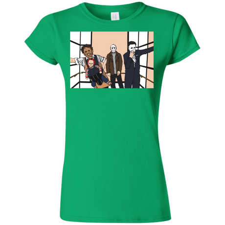 T-Shirts Irish Green / S Horror Pack Junior Slimmer-Fit T-Shirt