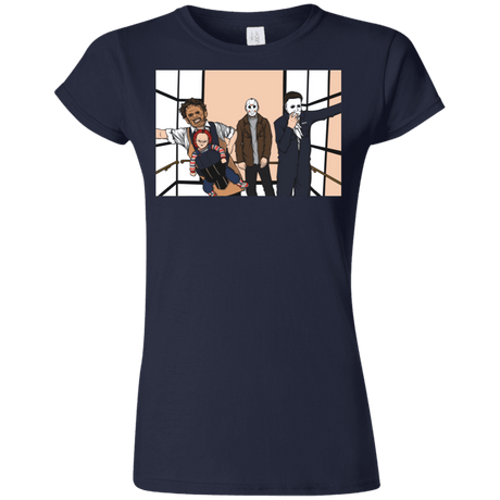 T-Shirts Navy / S Horror Pack Junior Slimmer-Fit T-Shirt