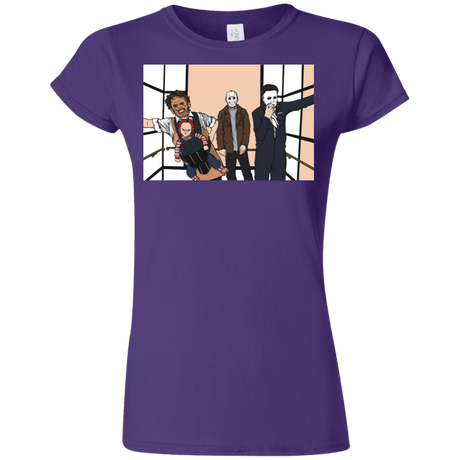 T-Shirts Purple / S Horror Pack Junior Slimmer-Fit T-Shirt