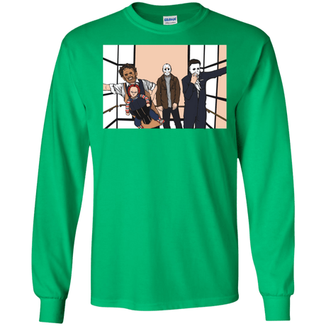 T-Shirts Irish Green / S Horror Pack Men's Long Sleeve T-Shirt
