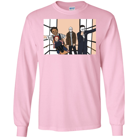 T-Shirts Light Pink / S Horror Pack Men's Long Sleeve T-Shirt