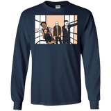 T-Shirts Navy / S Horror Pack Men's Long Sleeve T-Shirt