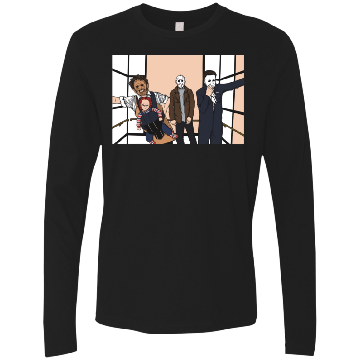 T-Shirts Black / S Horror Pack Men's Premium Long Sleeve