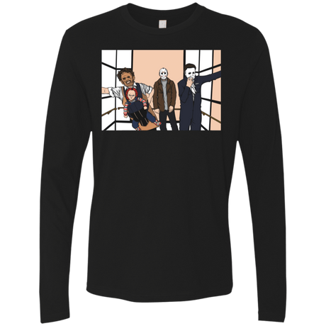 T-Shirts Black / S Horror Pack Men's Premium Long Sleeve