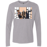 T-Shirts Heather Grey / S Horror Pack Men's Premium Long Sleeve