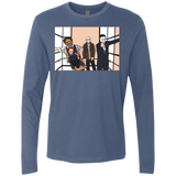 T-Shirts Indigo / S Horror Pack Men's Premium Long Sleeve