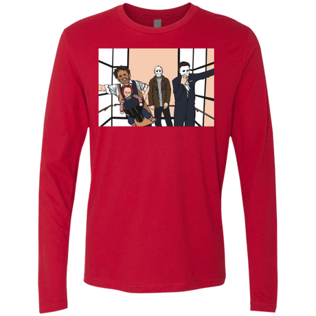 T-Shirts Red / S Horror Pack Men's Premium Long Sleeve